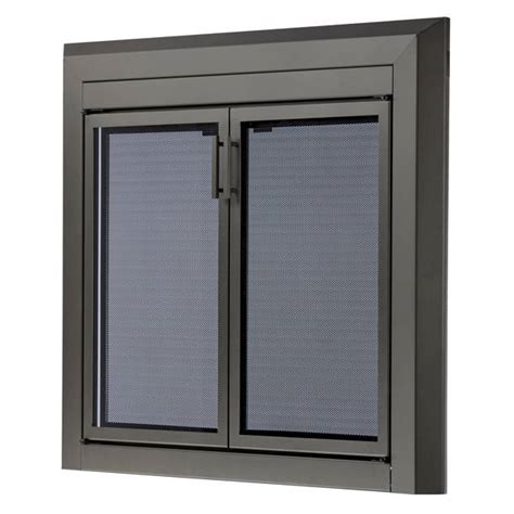 cabinet steel fireplace door|UniFlame .